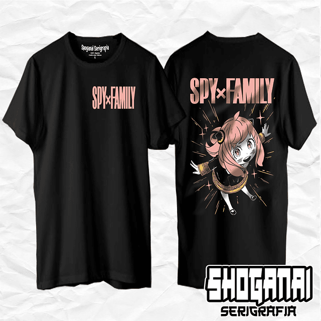 Anya Forger - Spy X Family SF01 / Polera manga corta