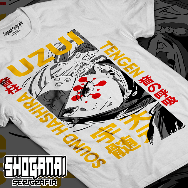 Tengen Uzui - Kimetsu No Yaiba KNY23 / Polera manga corta