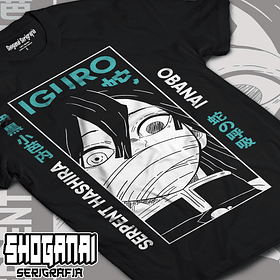 Obanai Iguro - Kimetsu No Yaiba KNY36 / Polera manga corta