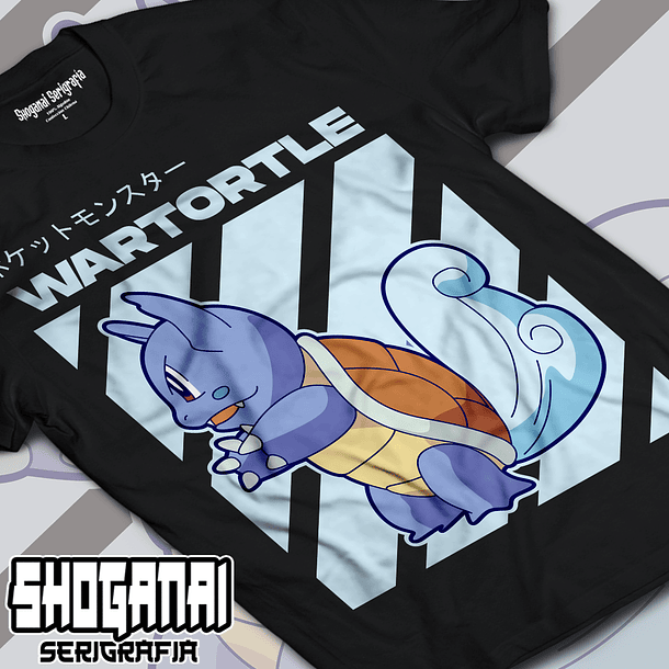 Wartortle - Pokemon PKM09 / Polera manga corta 1