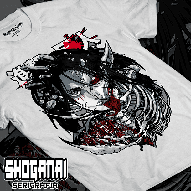 Eren - Shingeki No Kyojin SNK08 / Polera manga corta 1