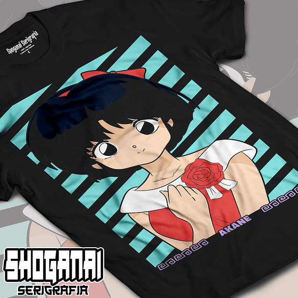 Akane - Ranma ½ RAN04 / Polera manga corta 1