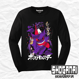 Gengar Fiestas Patrias - Pokemon PKM14 / Polera manga larga