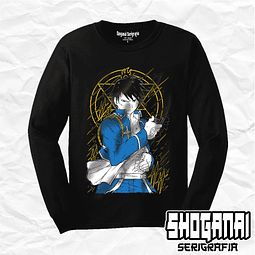 Roy Mustang - FullMetal Alchemist FMA05 / Polera manga larga