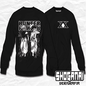 HXH18 OP3 Killua y Gon - Hunter X Hunter / Crewneck - Poleron Polo