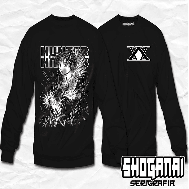 HXH19 OP3 Chrollo Lucifer - Hunter X Hunter / Crewneck - Poleron Polo 1