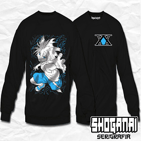 HXH20 Killua Zoldyck - Hunter X Hunter / Crewneck - Poleron Polo