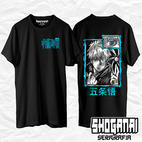 JJK01 Satoru Gojo - Jujutsu Kaisen / Polera manga corta