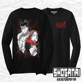 JJK28 Aoi Todo e Itadori - Jujutsu Kaisen / Polera manga larga