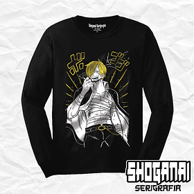 OP08 Sanji - One Piece / Polera manga larga