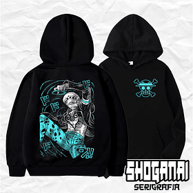 OP31 Trafalgar Law - One Piece / Hoddie - Poleron Canguro