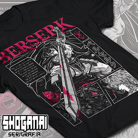 BRK03 Berserk - Berserk / Polera manga corta