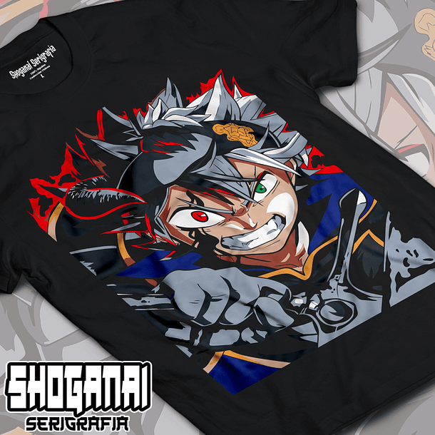 BC03 Asta - Black Clover / Polera manga corta 1