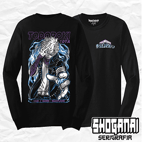 BNH01 Dabi / Toya Todoroki - Boku No Hero / Polera manga larga