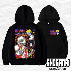 NAR28 Jiraiya Fiestas Patrias - Naruto / Hoddie - Poleron Canguro