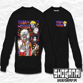 NAR28 Jiraiya Fiestas Patrias - Naruto / Crewneck - Poleron Polo