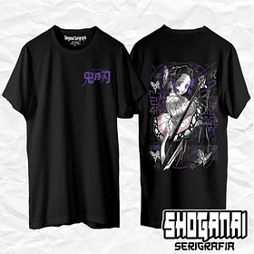 KNY61 Shinobu Kocho - Kimetsu No Yaiba / Polera manga corta