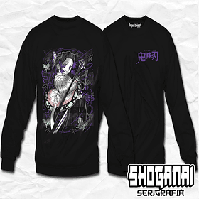 KNY61 Shinobu Kocho - Kimetsu No Yaiba / Crewneck - Poleron Polo