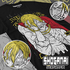 OP57 Sanji - One Piece / Polera manga corta