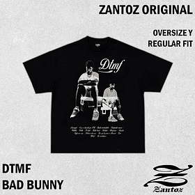 BAD BUNNY 4 - OVERSIZE O REGULAR FIT - ZANTOZ / Polera manga corta