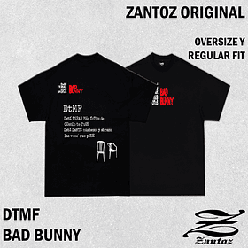 BAD BUNNY 8 - OVERSIZE O REGULAR FIT - ZANTOZ / Polera manga corta