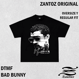 BAD BUNNY 9 - OVERSIZE O REGULAR FIT - ZANTOZ / Polera manga corta