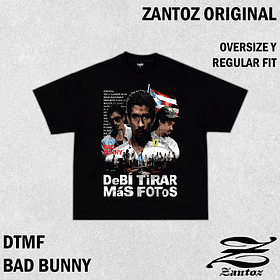 BAD BUNNY 10 - OVERSIZE O REGULAR FIT - ZANTOZ / Polera manga corta