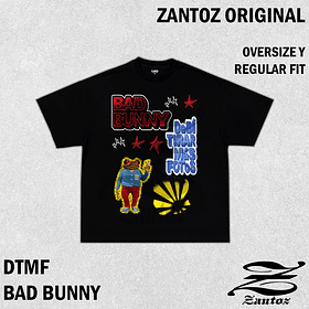 BAD BUNNY 12 - OVERSIZE O REGULAR FIT - ZANTOZ / Polera manga corta