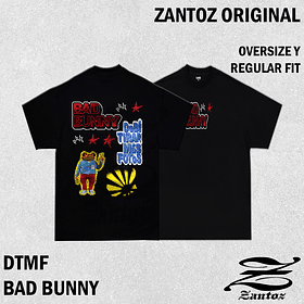 BAD BUNNY 12 - OVERSIZE O REGULAR FIT - ZANTOZ / Polera manga corta