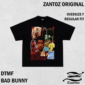 BAD BUNNY 13 - OVERSIZE O REGULAR FIT - ZANTOZ / Polera manga corta