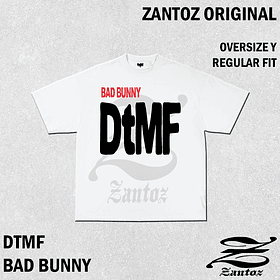 BAD BUNNY 14 - OVERSIZE O REGULAR FIT - ZANTOZ / Polera manga corta