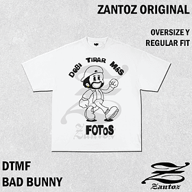 BAD BUNNY 15 - OVERSIZE O REGULAR FIT - ZANTOZ / Polera manga corta