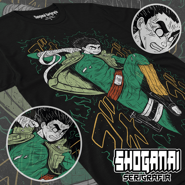 NAR31 Rock Lee - Naruto / Polera manga corta 1