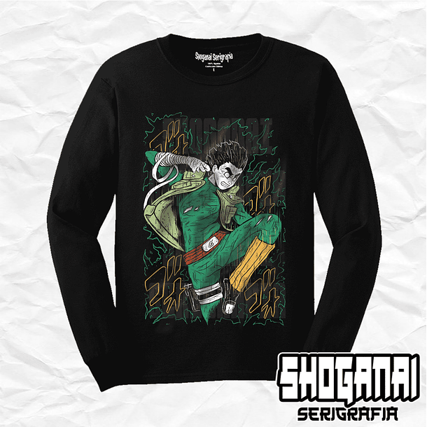 NAR31 Rock Lee - Naruto / Polera manga larga 1