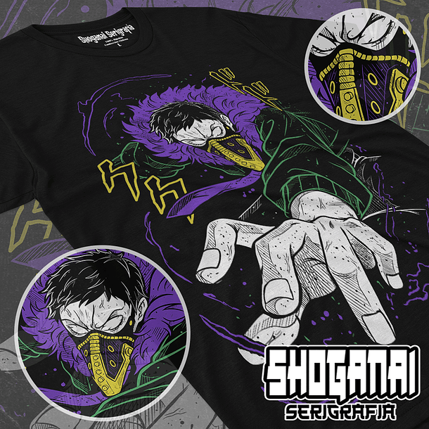 BNH23 Overhaul - Kai Chisaki - Boku No Hero / Polera manga corta 1