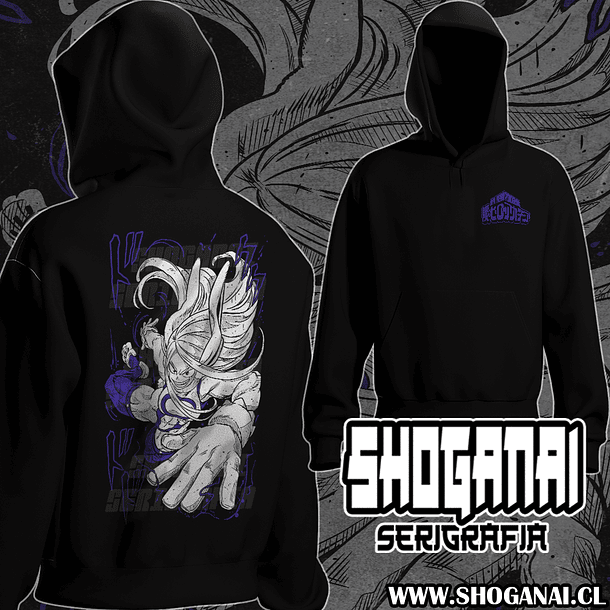 BNH24 Mirko - Rumi Usagiyama - Boku No Hero / Hoddie - Poleron Canguro 2