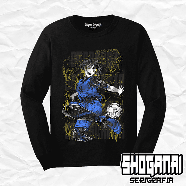 BL04 Meguru Bachira - Blue Lock / Polera manga larga 1