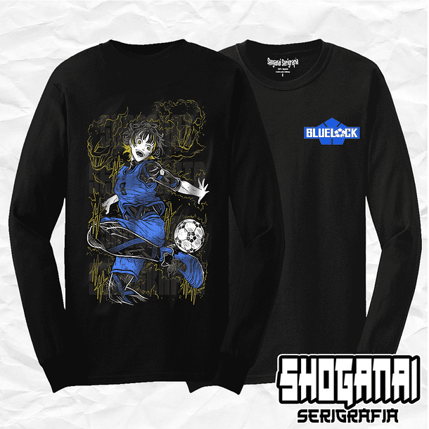 BL04 Meguru Bachira - Blue Lock / Polera manga larga 1