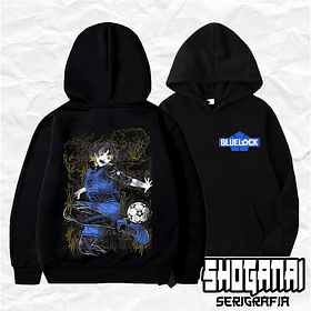BL04 Meguru Bachira - Blue Lock / Hoddie - Poleron Canguro