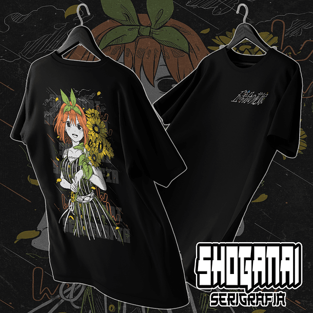 QUIN06 Yotsuba Nakano - Las Quintillizas / Polera manga corta 2