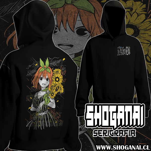 QUIN06 Yotsuba Nakano - Las Quintillizas / Hoddie - Poleron Canguro 2