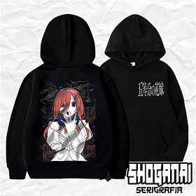 QUIN07 Miku Nakano - Las Quintillizas / Hoddie - Poleron Canguro