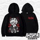 TG10 Ken Kaneki - Tokyo Ghoul / Hoddie - Poleron Canguro 1