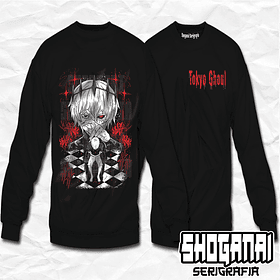 TG10 Ken Kaneki - Tokyo Ghoul / Crewneck - Poleron Polo