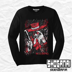 HELL02 Alucard - Hellsing / Polera manga larga