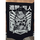SNK02 Levi Ackerman - Shingeki No Kyojin / Polera manga corta 2