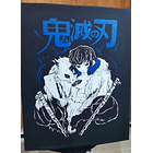KNY03 Inosuke Hashibara - Kimetsu No Yaiba / Polera manga corta 2
