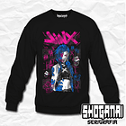 LOL03 Jinx - Arcane - LOL / Crewneck - Poleron Polo 1