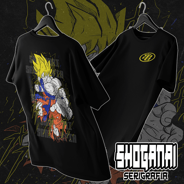 DB30 Goku SSJ - Dragon Ball / Polera manga corta 2