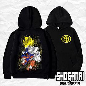 DB30 Goku SSJ - Dragon Ball / Hoddie - Poleron Canguro